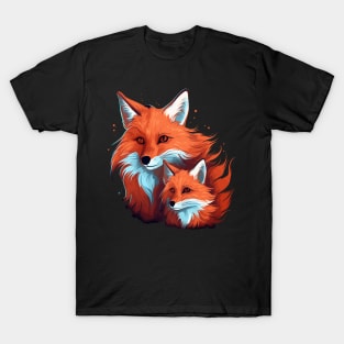 Red Fox Fathers Day T-Shirt